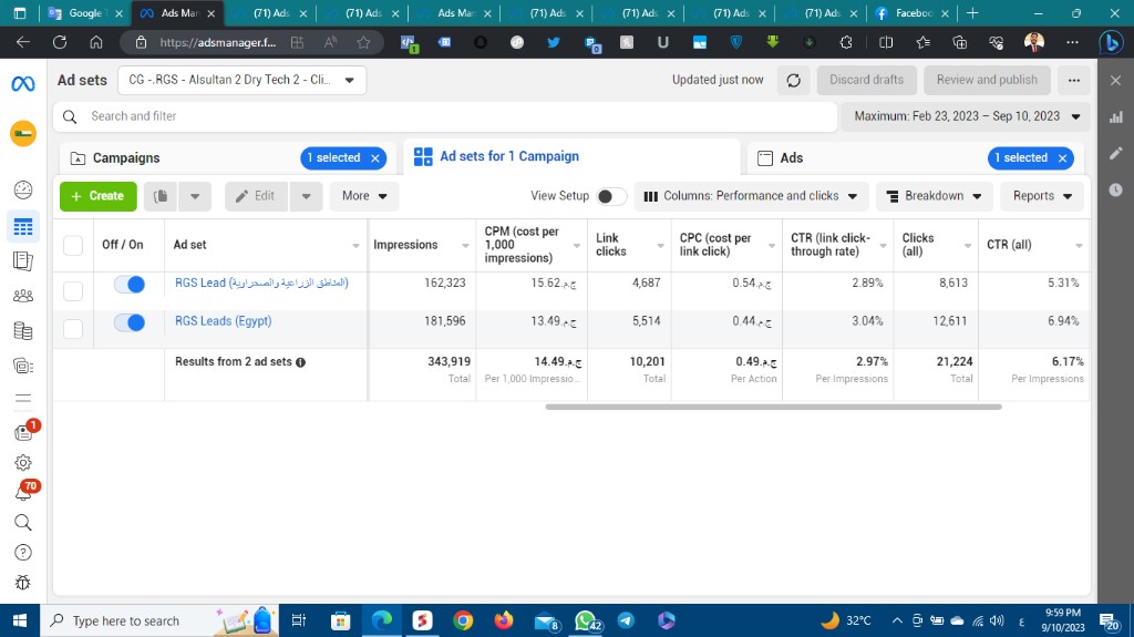 RGS — Meta Ads Manager performance 2